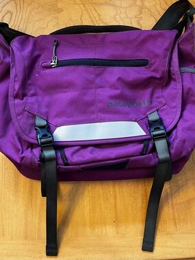 Patagonia Purple Teal Backpack Retro Color Outdoor Travel Bag